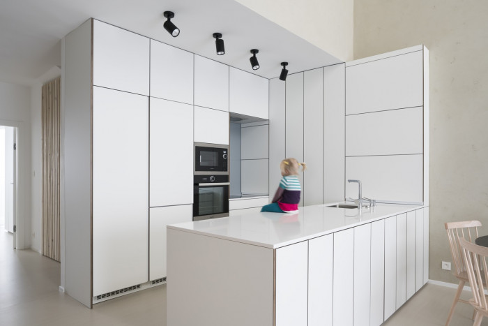 Rekonstrukce mezonetového bytu v Bratislavě, LANG BENEDEK ASSOCIATED ARCHITECTS