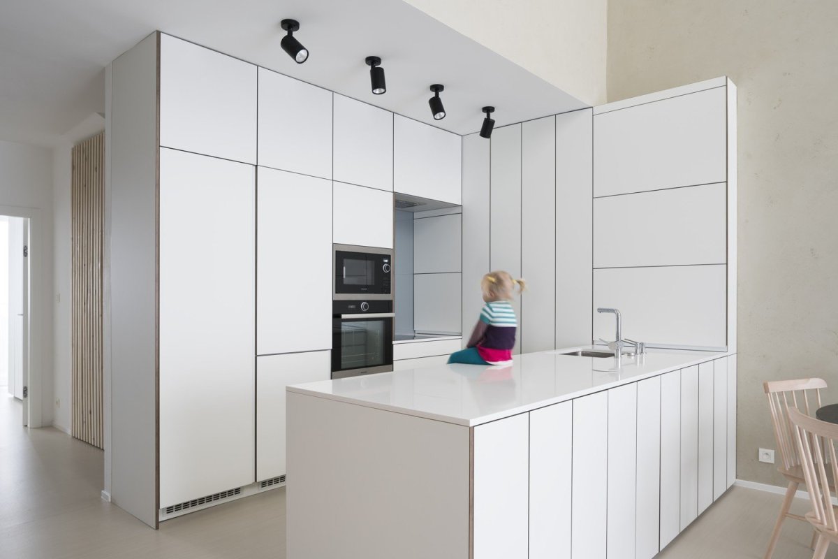Rekonstrukce mezonetového bytu v Bratislavě, LANG BENEDEK ASSOCIATED ARCHITECTS