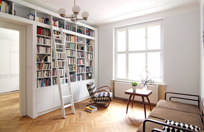 studio29, Interiér bytu na Letné – foto