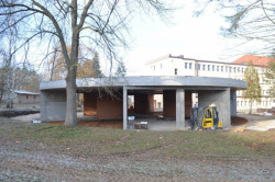 Mateřská škola Hvězda v Hořovicích, foto z výstavby, Petr Tuček.