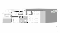 gutgut, DEV / Rodinný dom na Devíne, půdorys 1. NP – foto