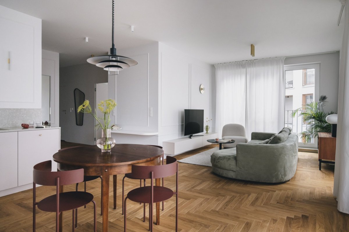 Interiér polské designérky Natalia Mielczarek-Prym ve Varšavě