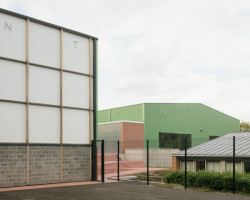 Sportovní areál od Label architecture v Belgii