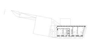 Administrativní budova ve Strančicích, půdorys 2.NP, Architektura s.r.o.