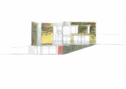 pohled severní, Vila H, atelier 6,