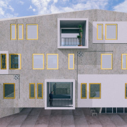 Studie bytových domů Sokolov, vizualizace, Petr Tuček, object-e