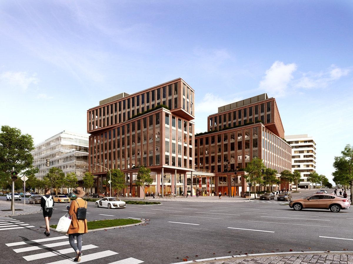 Rohan City, vizualizace, Pavel Hnilička Architekti.
