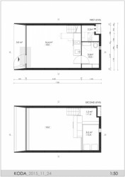 Kodasema, půdorysy, KODA