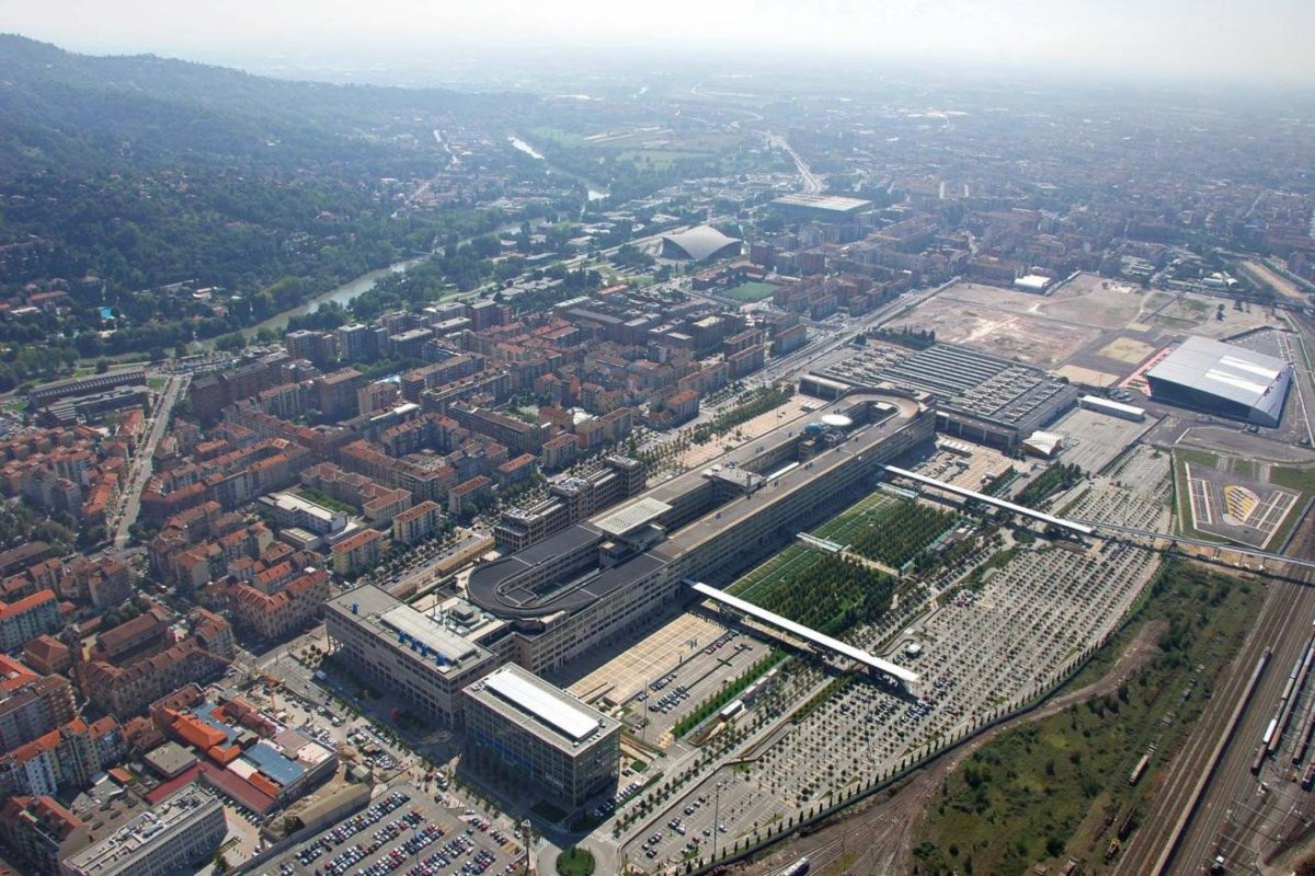 Dnešní stav továrny Lingotto