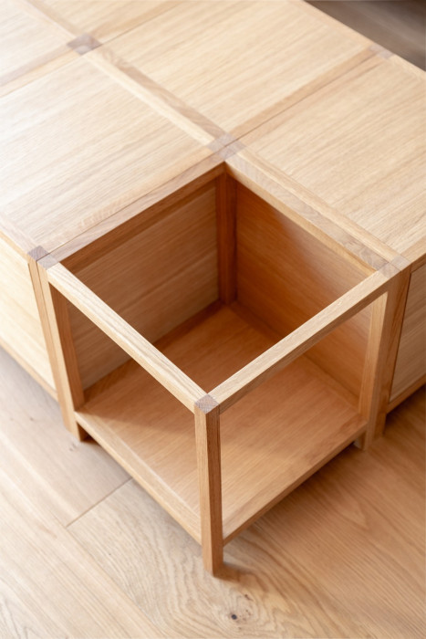 Interiér mezonetového bytu, studio AEIOU