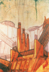 Antonio Sant’Elia - Elektrárna, 1914