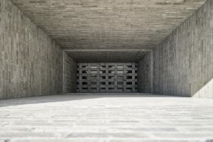Součástí věže je také pec na pálení cihel (věž v Chamsu, Bolthauser Architekten a další)