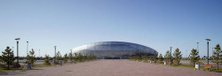 Astana stadion, Tabanlioglu Architects, Astana, Kazachstán, FOTO