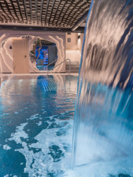 Wellness zóna v hotelu Al Nin v Livignu dokončená v lednu 2026