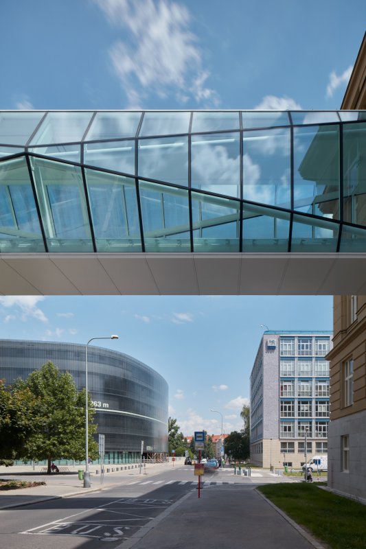 Spojovací lávky VŠCHT, Opočenský Valouch architekti