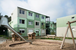 Sociální domu v Hamburku- foto