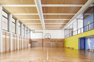 Studio Arch.Design realizovalo novou sportovní halu základní školy v pražských Letňanech