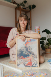 Že se dají puzzle dělat i jinak, ukazuje slovenský projekt Pucle s motivy od současných umělců.