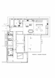 Rodinný dom N v Lietavskej Svinnej - Michal Diviš Architekti, půdorys 1NP