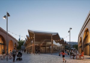 Vítězem architektonické soutěže na novou dočasnou odbavovací halu autobusového nádraží Florenc se stalo studio UPSTRUCTURE.