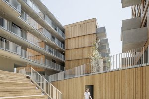 Seestadt Aspern, bytový komplex D12, Querkraft