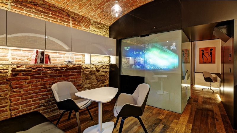 Adam Rujbr Architects, Living Showroom v Jakubské, foto