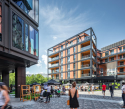 Revitalizace areálu varšavské elektrárny Powiśle architektonickým ateliérem APA Wojciechowski Architekci na živoucí městskou čtvrť