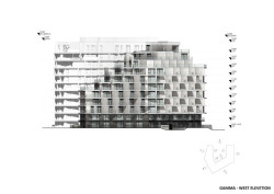 Pohled západní Gamma