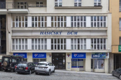 Dům České zemské hasičské jednoty – Hasičský dům, Tomáš Pražák a Pavel Moravec, 1926–1929