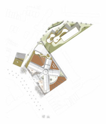 Univerzitní kampus v Hasseltu, situace, noAarchitecten