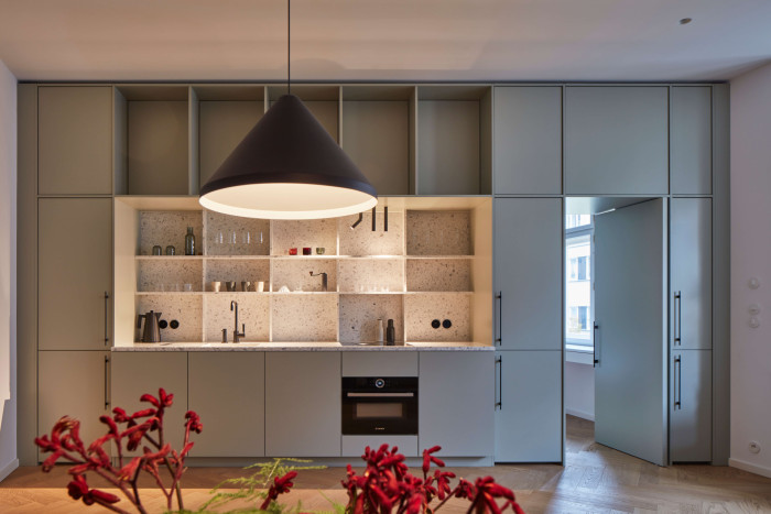 Rekonstrukce bytu v Praze-Bubenči podle návrhu Terezy Stambolijské