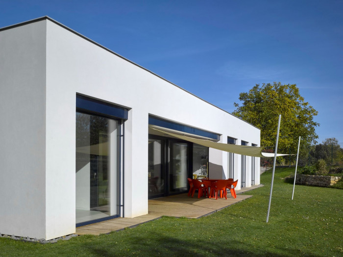 Rodinný dům v Brandýse nad Labem od ateliéru Stempel & Tesar architekti