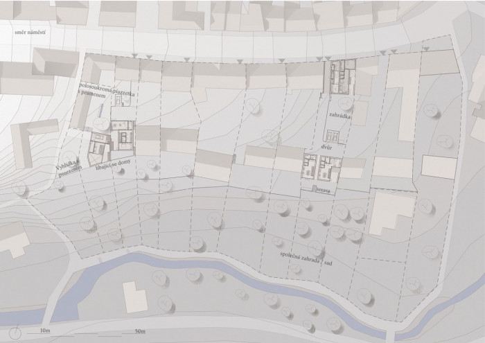 Martin Holba, Úštěcké svahy jižní, situace - foto