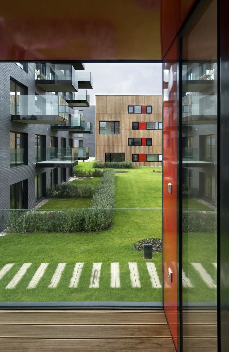 Kuba & Pilař architekti, Obytný soubor Na Krutci, foto