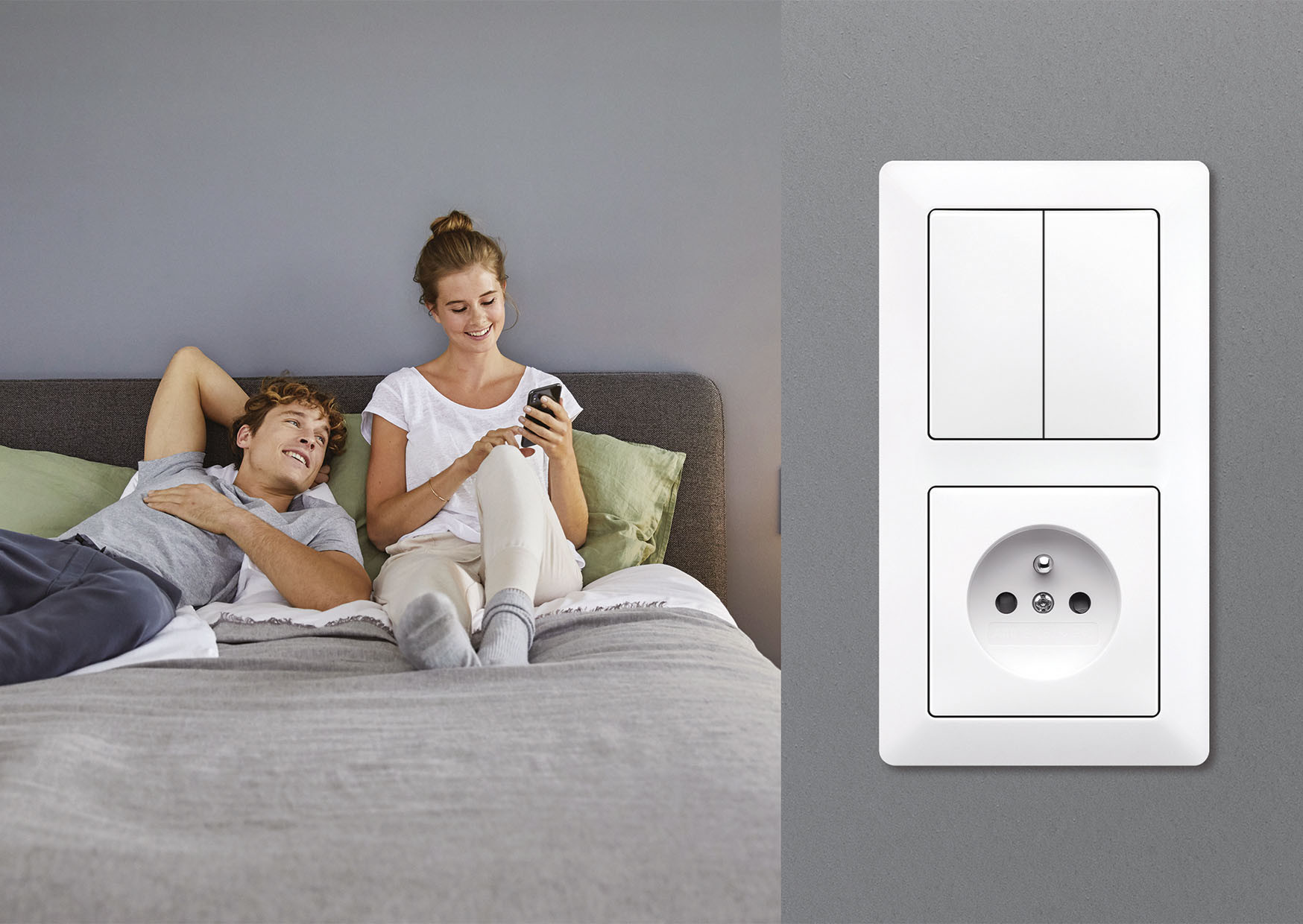 Vypínače od společnosti ABB vám umožňují instalovat vypínače bez nutnosti složitých elektroinstalačních úprav.