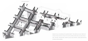 Památník Jana Palacha, RO_AR Szymon Rozwałka architects, axonometrie expozice // 3. místo – foto
