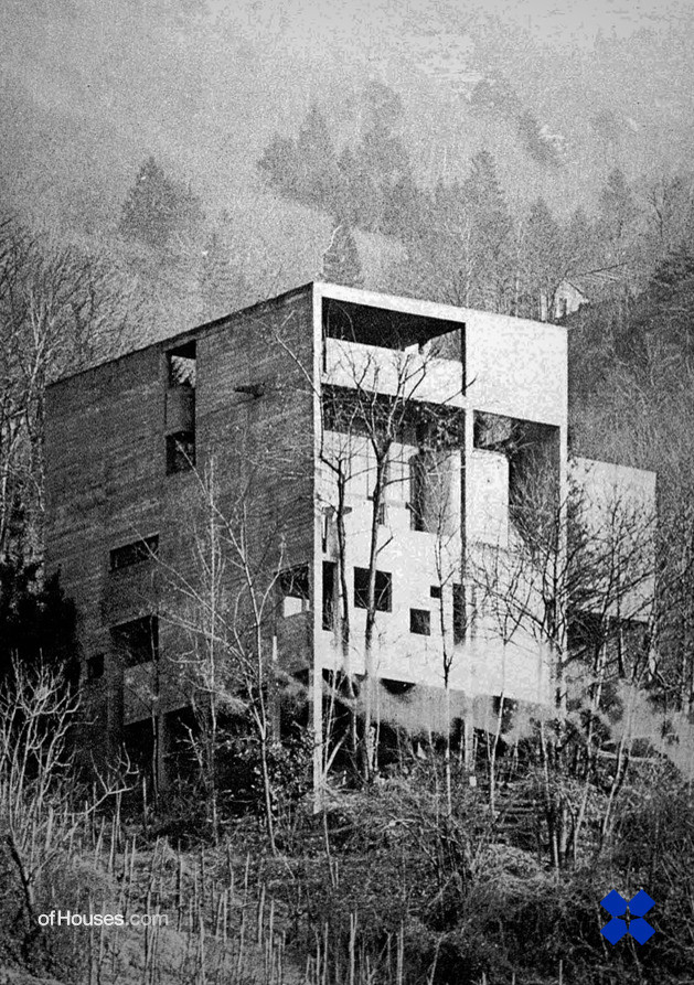 Svoji první realizaci dokonči Aurelio Galfetti V roce 1961, rok po absolvování ETH v Curychu