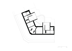 Půdorys 6. NP (Nástavba Harfa; matěj šebek architekti)