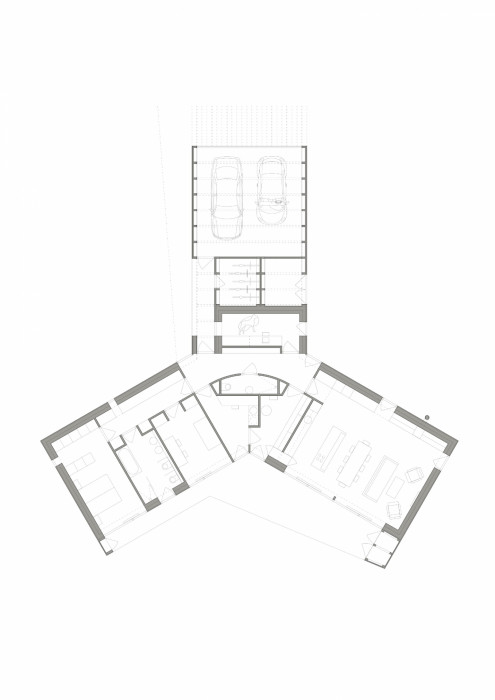 RD Mercedes, Viktor Vlach, půdorys