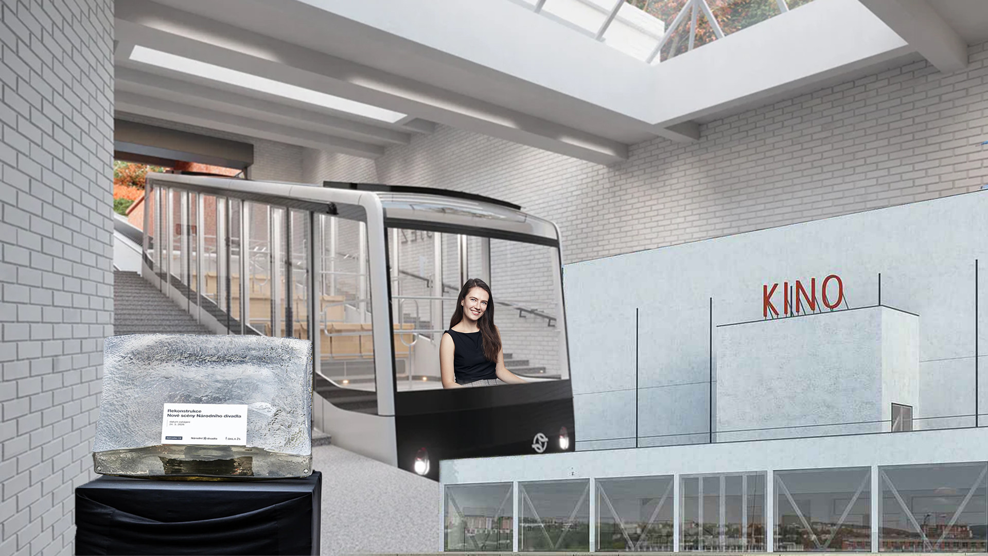 Vagóny lanovky na Petřín už jsou v Praze a bude se rekonstruovat Velké kino ve Zlíně