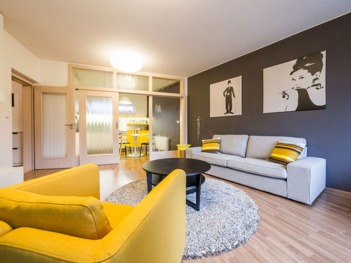 Černá Architektura, Interiér bytu Vídeňská - foto