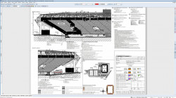 Košická fotbalová aréna, ADIF s.r.o., HESCON s.r.o. - práce s 3D modelem v programu Allplan