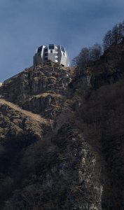 Restaurace Stone Flower, Mario Botta