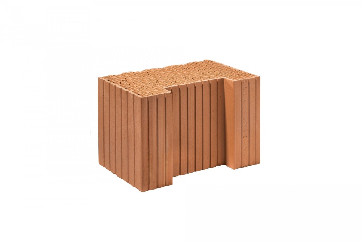 Cihla Porotherm 38 EKO+ Profi/ Profi Dryfix, produktová fotografie.