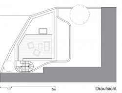 Rodinný dům o jednom pokoji v centru Vídně, smartvoll architekten, pohled shora