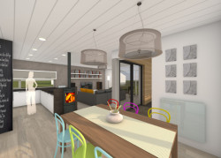 Pasivní rodinný dům, Irena Truhlářová, ARCHCON - vizualizace