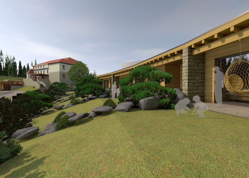 ARCHCON atelier - Hotelové apartmány podle Feng-shui - vizualizace