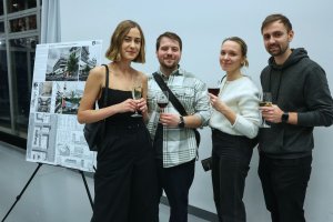 Z vyhlášení loňského ročníku v pražském CAMPu 2. prosince 2024.  Zvítězila Justýna Kaislerová.