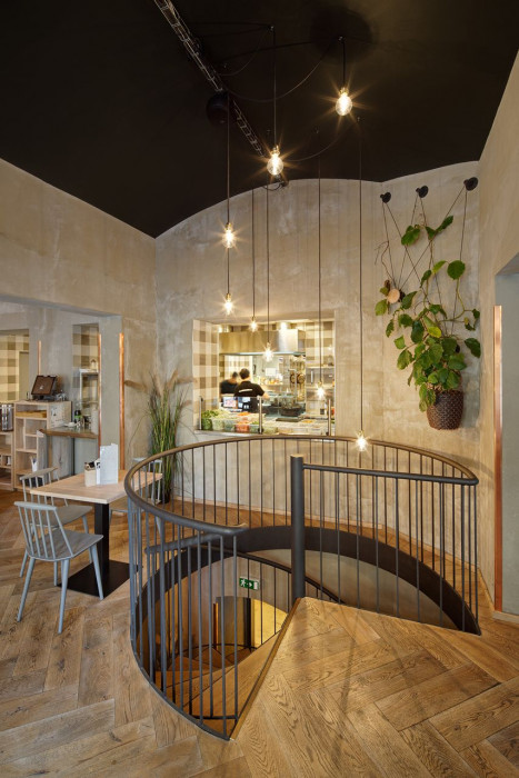 Kryštof Blažek, Interiér restaurace Modrý Zub - foto