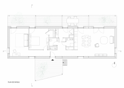 Spray architecture, Un Dernier voyage, půdorys 1. NP – foto